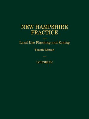 cover image of New Hampshire Practice: Land Use Planning and Zoning
